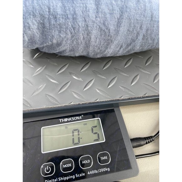 Isaac Mizrahi Live Cotton Lawn Split Neck Embroidered Blouse Womens 3X Chambray - Picture 11 of 11